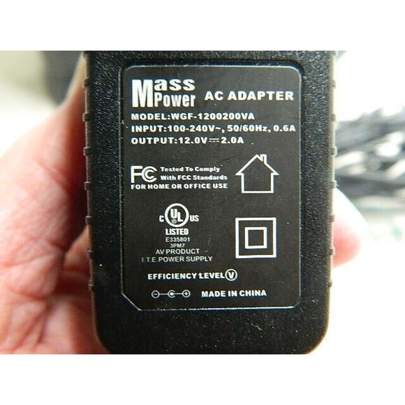 Dell Multimedia Computer Speakers A215 w/ AC Adapter Black Tested & Works - Picture 10 of 10